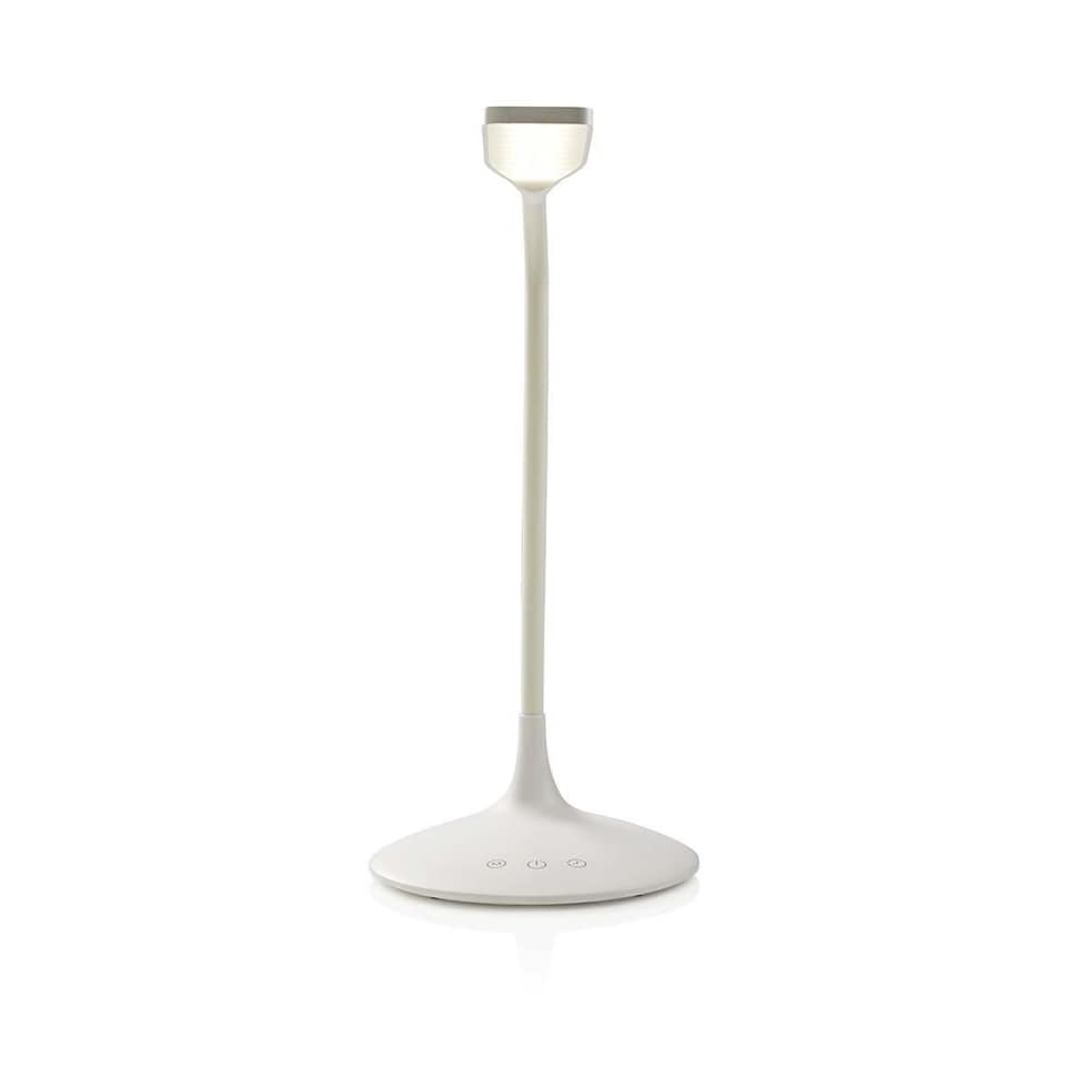 image 1 of Nedis LED Table / Bedside Desk Lamp Dimmable & USB Rechargeable with Touch Function - White