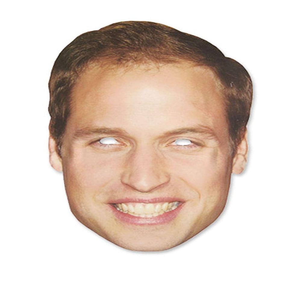 image 1 of 5 Prince William Masks Blue