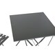 image 2 of Table set with 2 chairs Home ESPRIT Grey 60 x 60 x 71 cm N/A