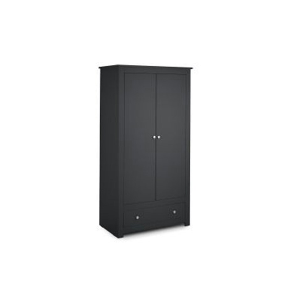 image 1 of Traditional Anthracite 2 Door Wardrobe