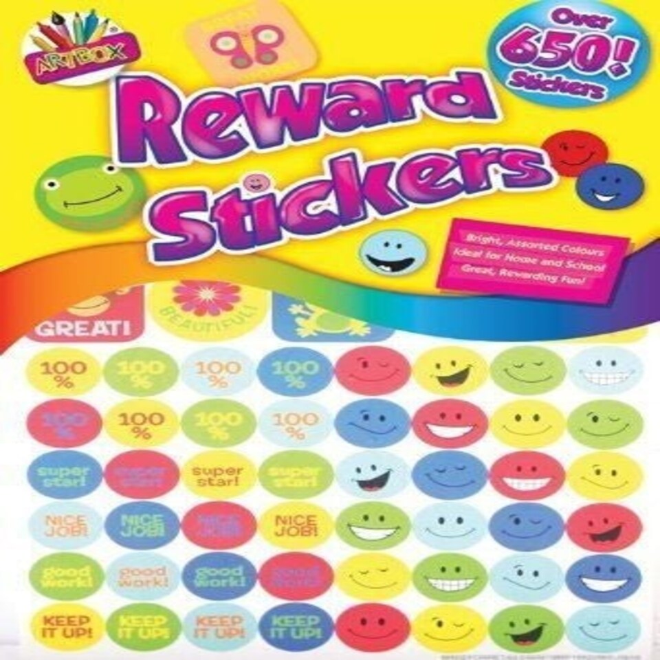 image 1 of Pack of 500 Assorted Reward Stickers