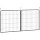 image 1 of PawHut 2 Piece Dog Pen Expansion Pack for 80cm High Pet Playpen for S M Dogs
