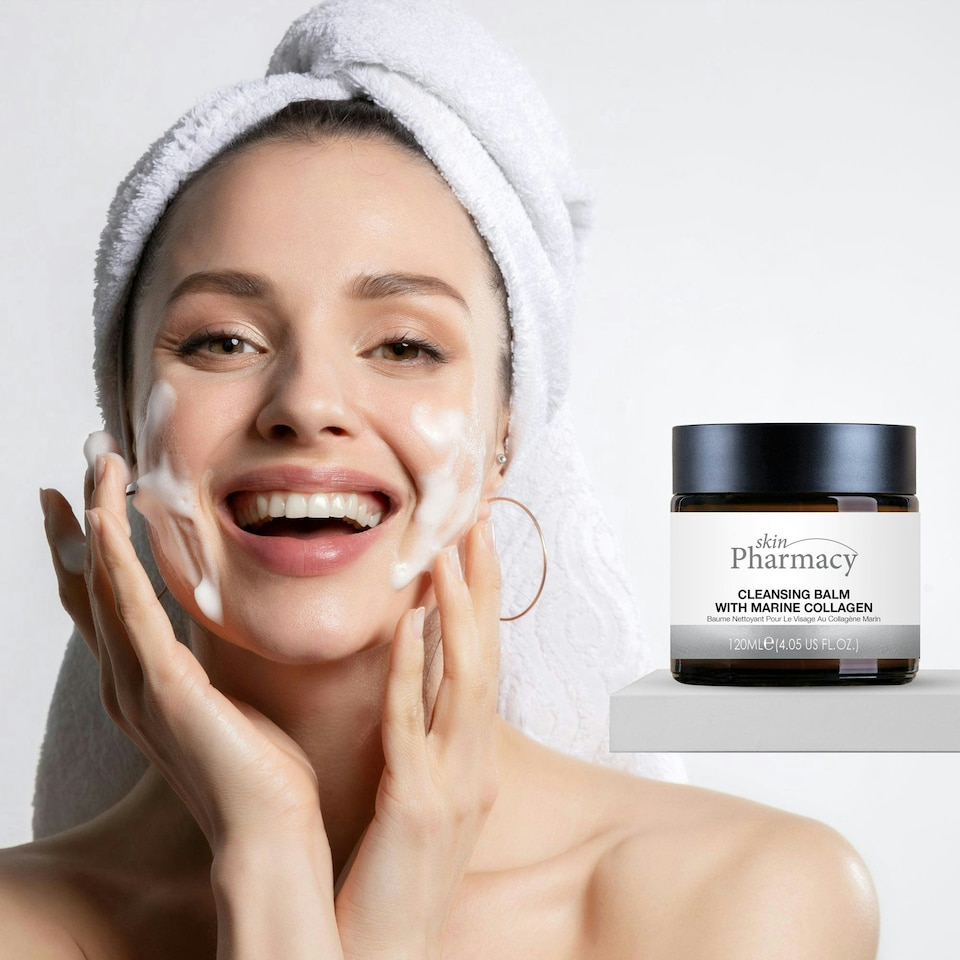 image 1 of skinPharmacy Cleansing Balm with Marine Collagen 120ml