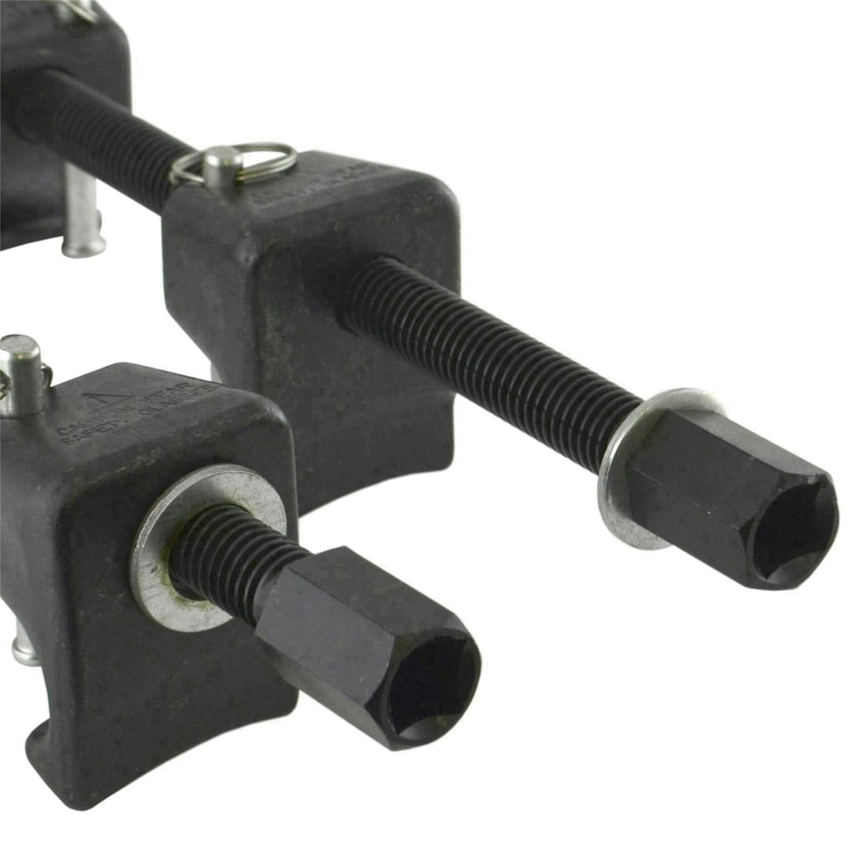 image 1 of 2pc Spring Compressors Lock Pins MacPherson Struts Shock Absorber Car TE863