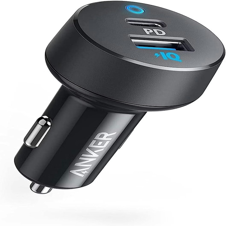 Anker Car Charger Usb C 32W 2-Port Compact Type C Car Charger A2721Gf1