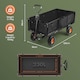 image 3 of VonHaus 230L Festival Cart on Wheels with 500Kg Max Load