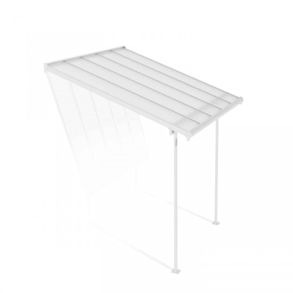image 1 of Patio Cover Sierra 3 x 3.05 Clear - Polycarbonate - L314 x W299 x H305 cm - White White