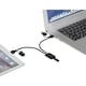image 3 of Tekio Aluminium 6-In-1 Mobile Phone Charger - Solid Black - One Size