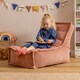 image 2 of Icon Kids Dolce Scandi Jumbo Cord Lounger Bean Bag, Dawn Pink