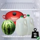image 5 of SPARES2GO Universal Large Fridge Freezer Shelf Adjustable White Plastic Coated Extendable (Pack of 2 Shelves) White