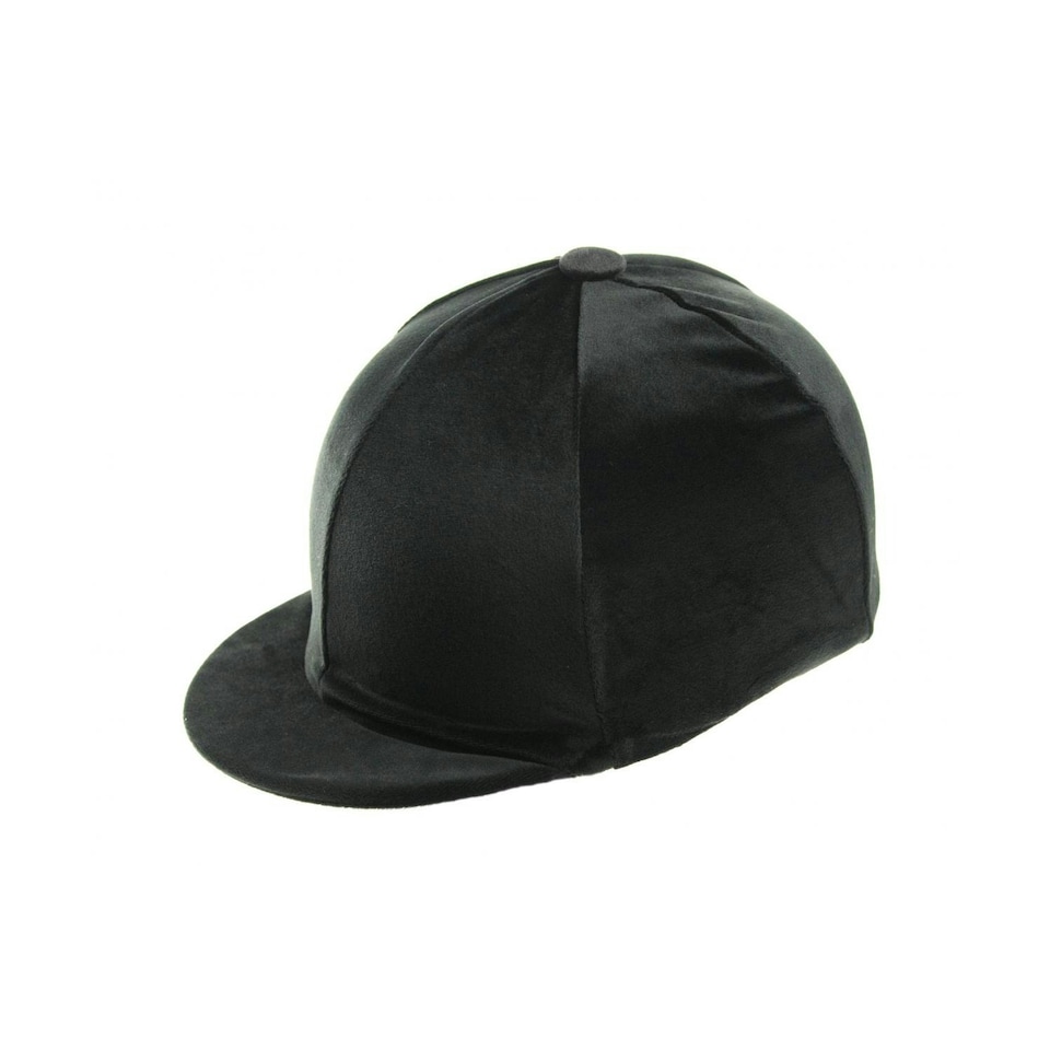 Capz Plain Velour Cap Cover - Black - One Size | Black | One Size