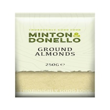 Minton & Donello Ground Blanched Almonds 6 x 250g