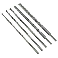 5pc SDS Masonry Metric Drills For Bricks Blocks Concrete 10 - 25mm 450mm Long