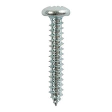 Timco - Self-Tapping Screws - PZ - Pan - Zinc (Size 8 x 3/4 - 14 Pieces)