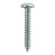 image 1 of Timco - Self-Tapping Screws - PZ - Pan - Zinc (Size 8 x 3/4 - 14 Pieces)