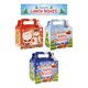 image 3 of Pack of 6 Christmas Party Lunch Box 3 Assorted design 14l X9.5w X12h Cm