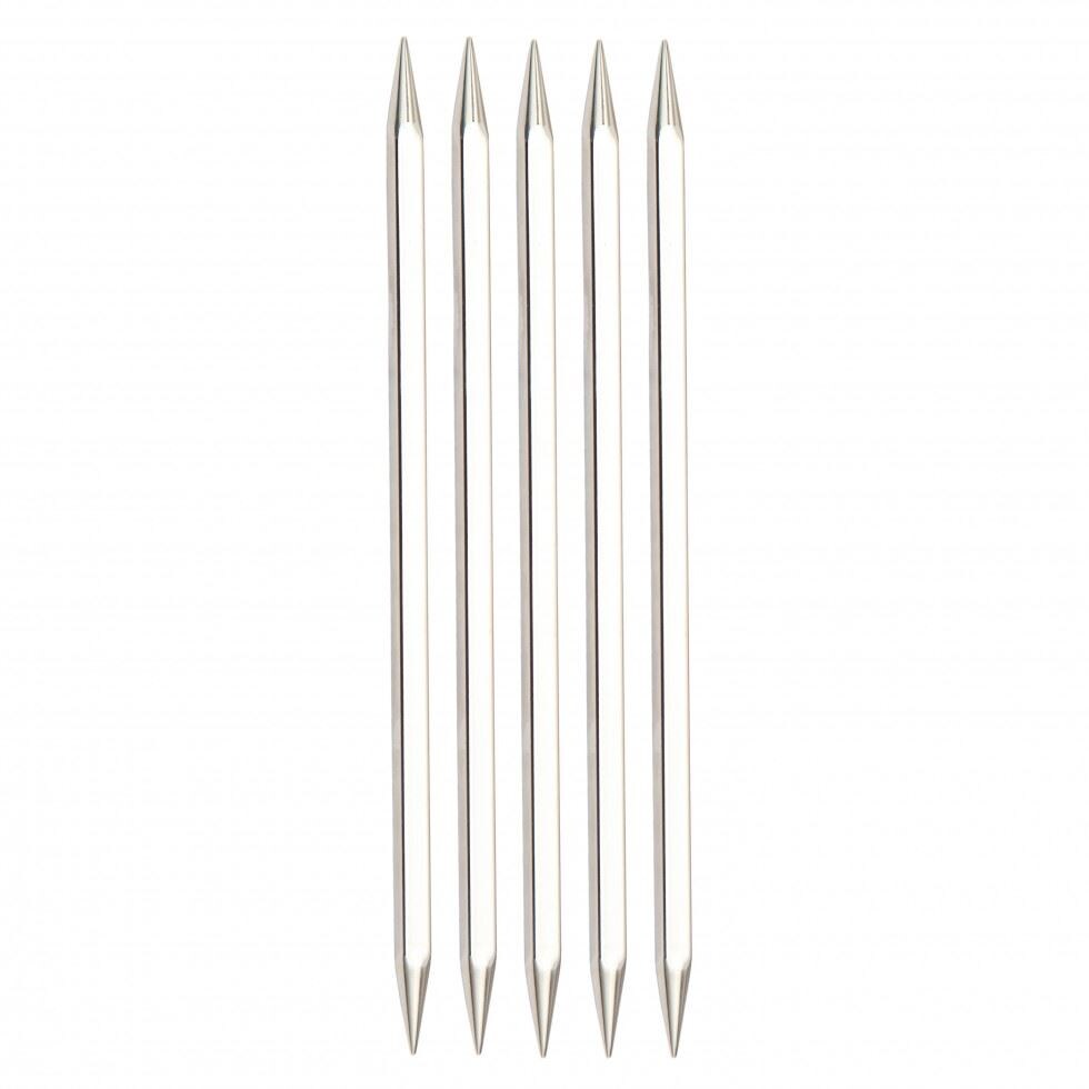 KnitPro Nova Cubics: Knitting Pins: Double-Ended: Set of Five: 15cm x 2.50mm