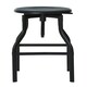 image 1 of Interiors by Premier New Foundry Black Metal Bar Stool Black