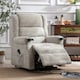 image 7 of Ashfield Electric Fabric Single Motor Rise Recliner Mobility Chair (Cream)