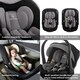 image 4 of Be Cool Travel Carrier i-Size Baby Car Seat, 40-85 cm 0-18 months Black