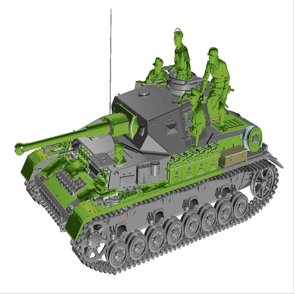 image 1 of Tamiya German Tank Panzerkampfwagen IV Ausf.G Early (1:35 Scale)