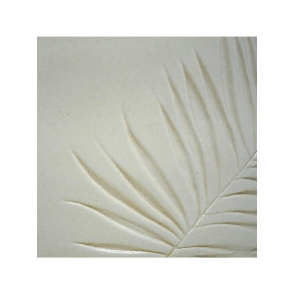 image 1 of Kew Stoneware Sago Palm Bowl White