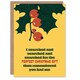 image 1 of I Searched For The Perfect Gift Funny Cheeky Blank For Him Or Her Art Christmas Card