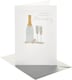 image 1 of Champagne Glasses Design Anniversary Card