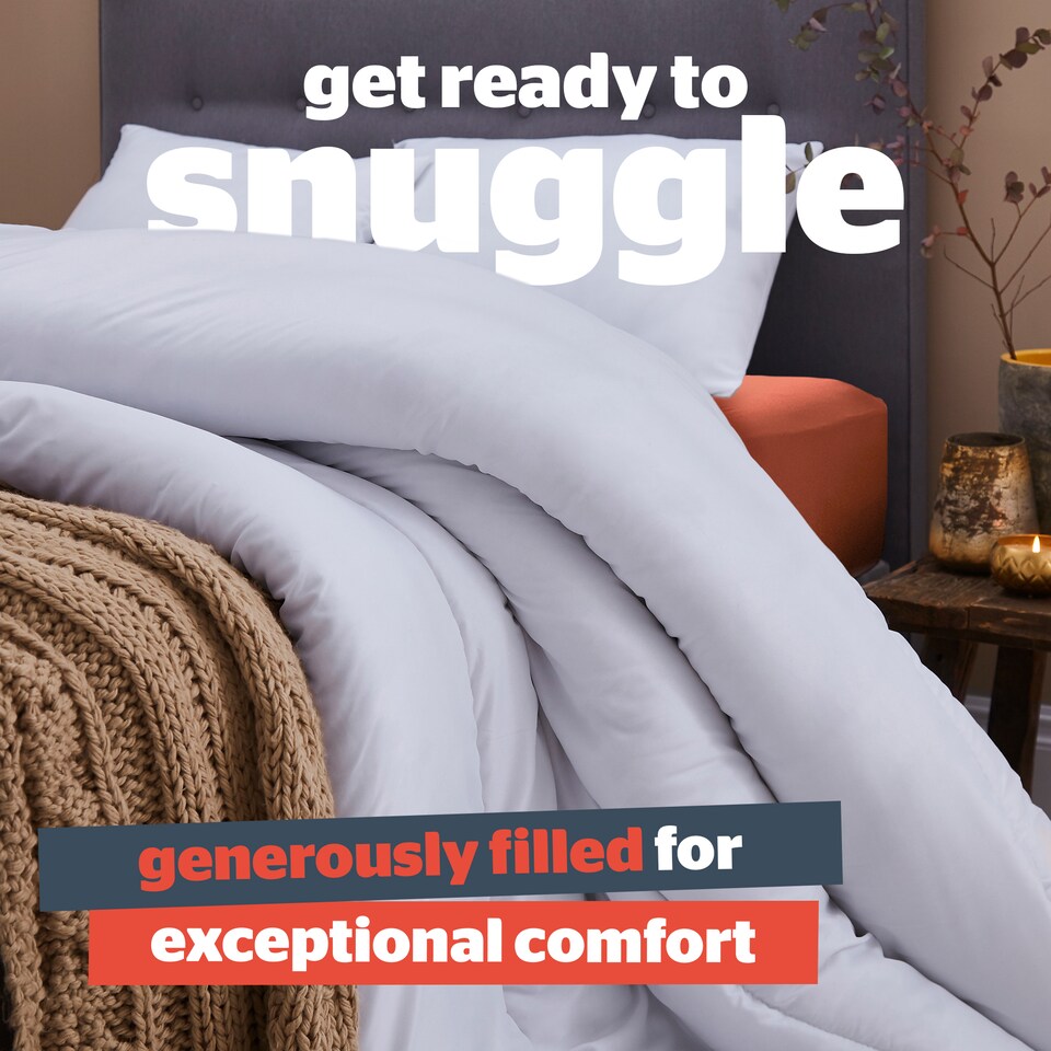 image 1 of Silentnight Super Snuggly 15 Tog Duvet | White
