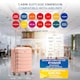 image 3 of 55x40x20cm Ryanair (Priority) TUI, Carry on Cabin Suitcase Hard Shell Approved for 60+ Airlines Pink | Rose | Cabin Bag