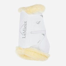 LeMieux Motionflex Dressage Boot with Fleece Edge White | Medium