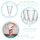 image 2 of Argon Tableware Ice Cream Sundae Glasses - 350ml - Clear - Pack of 4 Clear