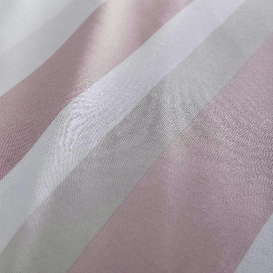 image 1 of Simply Stripes Duvet Cover Set - Super King - Pink
