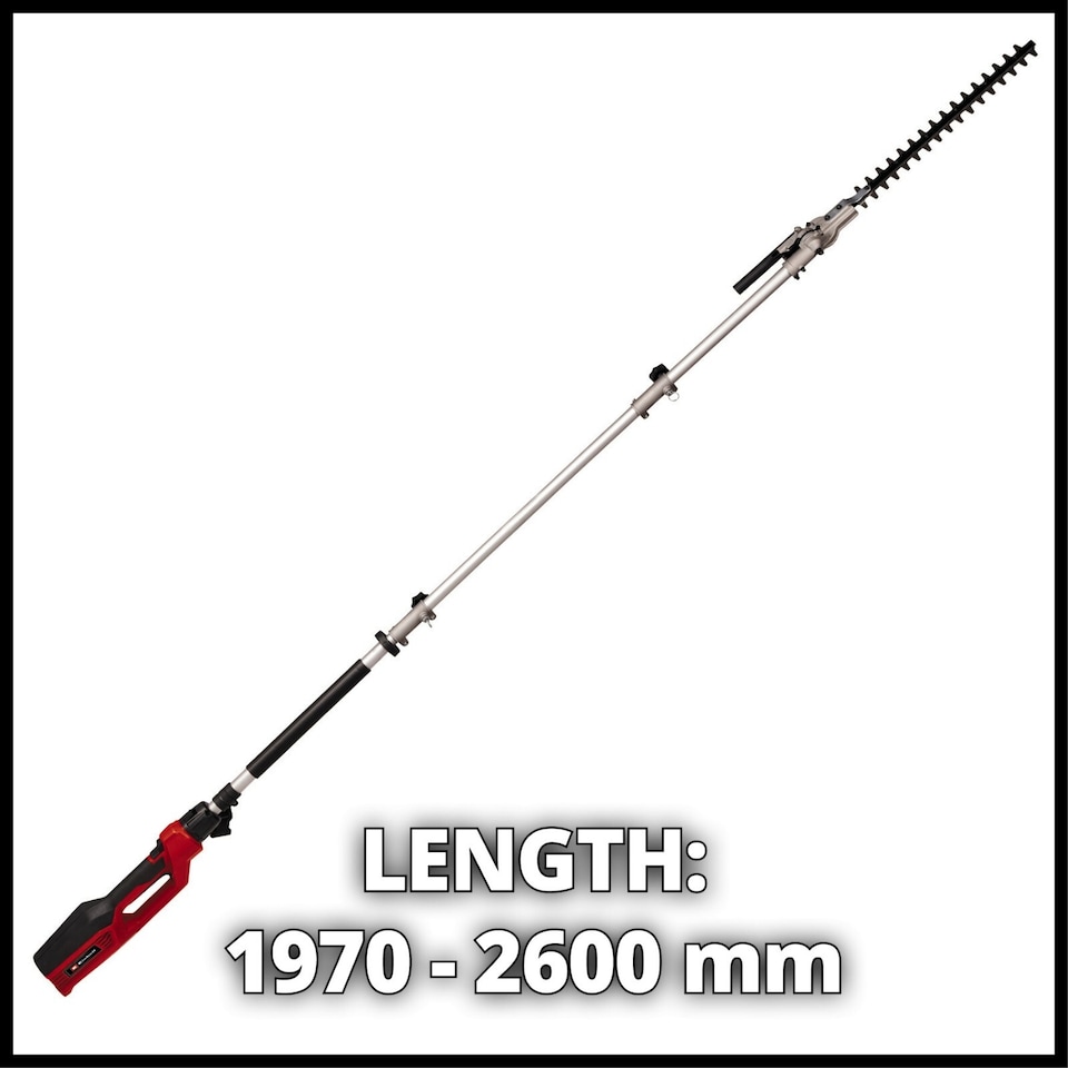image 1 of Einhell High Reach Pole Hedge Trimmer 46cm GC-HH 9046 Corded Electric