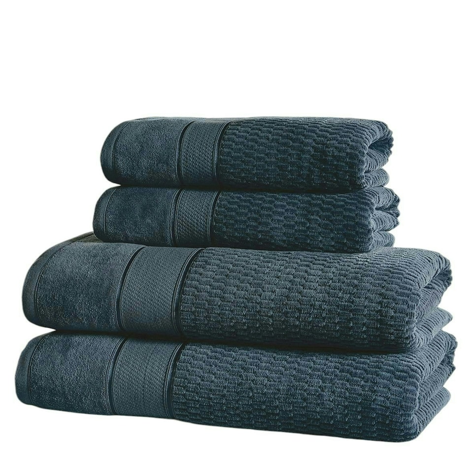 image 1 of Royal Velvet 6 pc Denim Towel Bale