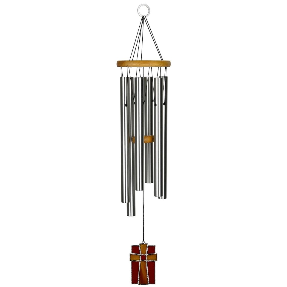 image 1 of Woodstock Outdoor Musical Amazing Grace Wind Chime