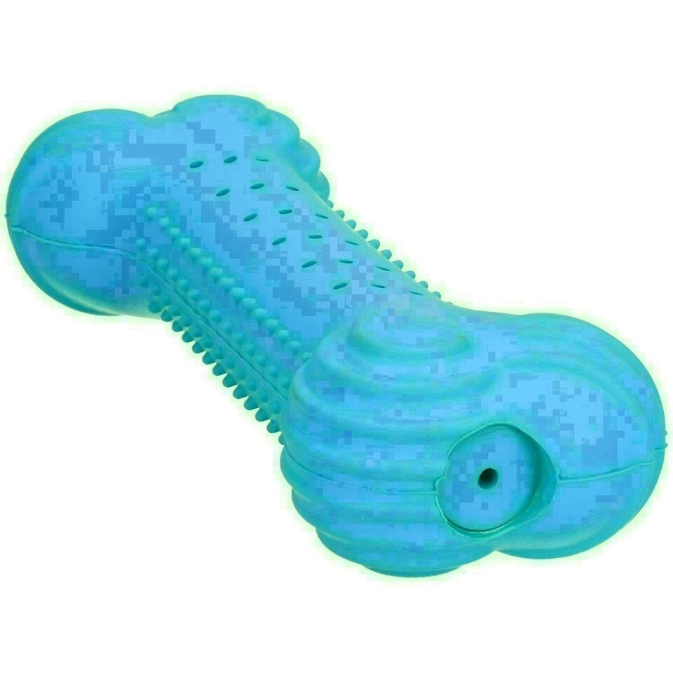 2PK 7" Chillout Cool Bone Dog Toy Heat Teething Relief Play Time 4x17cm