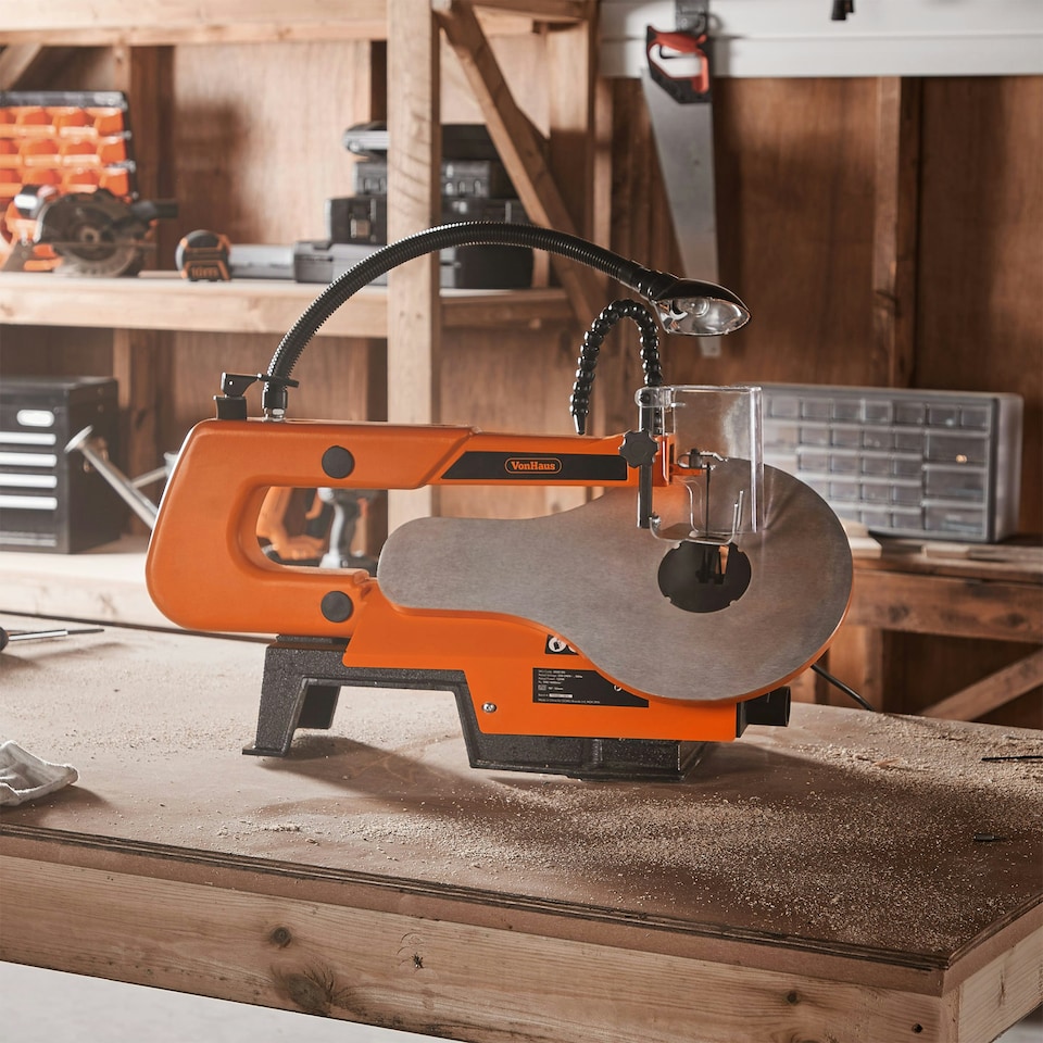image 1 of VonHaus Scroll Saw 405mm with Variable Speed and LED Light