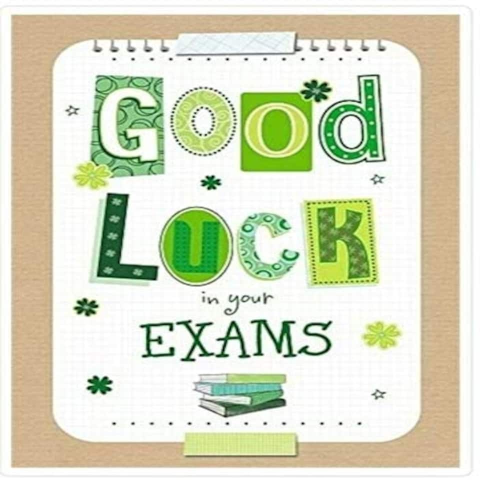 image 1 of Good Luck in Your Exams Card