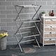 image 1 of Home Vida 3 Tier Metal Clothes Airer Freestanding Drying Rack