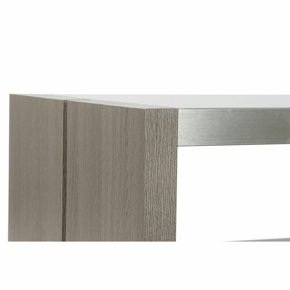 image 1 of Centre Table DKD Home Decor Crystal Aluminium Oak Tempered Glass (120 x 60 x 37,5 cm) N/A