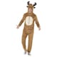 image 1 of Reindeer Christmas Onesie Fancy Dress Costume Unisex Adult Large Brown | L