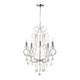 image 5 of BHS Viola 5 Light Chandelier, Silver