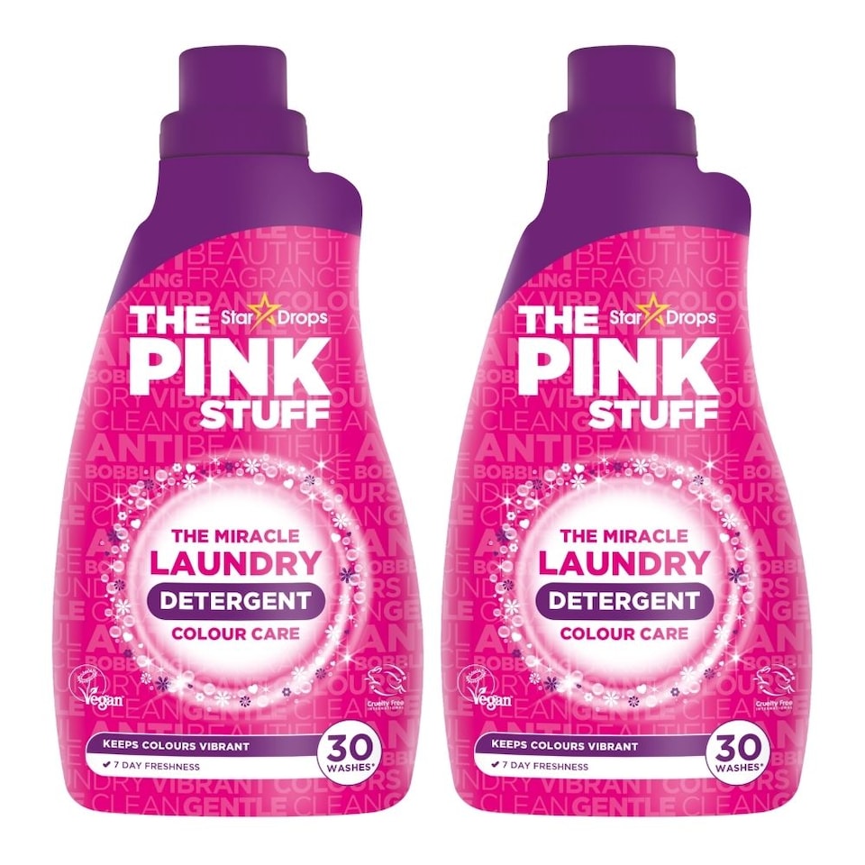 image 1 of The Pink Stuff Miracle Laundry Detergent Colour Care 960ml