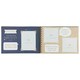 image 2 of Something Different Look At The Stars Baby Memory Book - Dark Blue - One Size