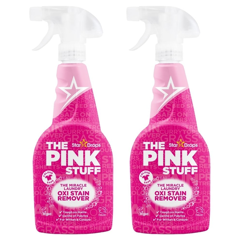image 1 of The Pink Stuff Miracle Laundry Oxi Stain Remover 500ml