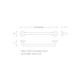 image 3 of Cosmic Bathroom Handle w/ Durable Stainless Steel for Bathroom, Light Grey-30cm