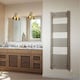 image 2 of Zennor - Chrome Electric Towel Rail H1600mm x W500mm Curved 400w Standard