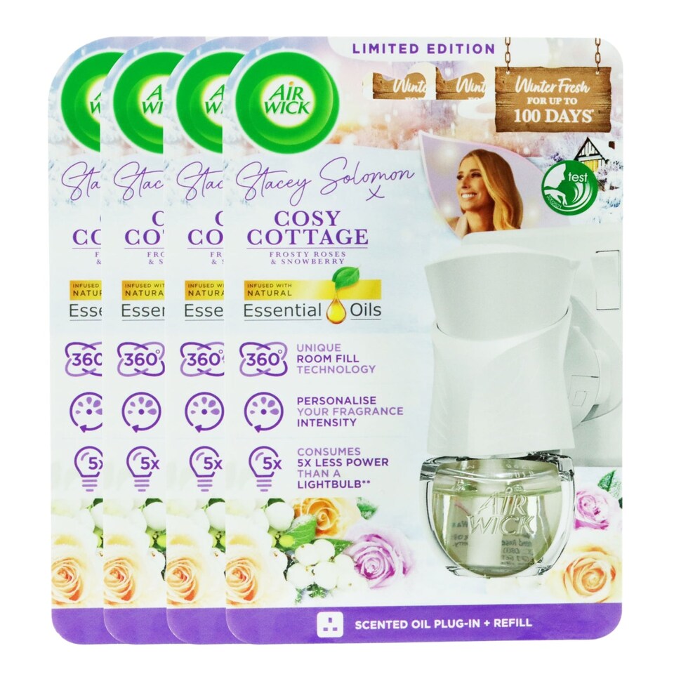 Airwick Elec Unit Cosy Cottage 19ml