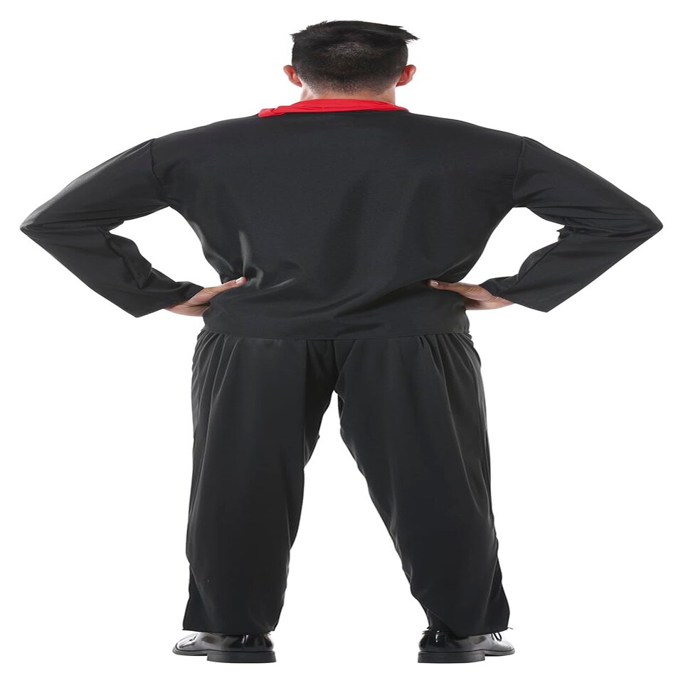 image 1 of Fancy Dress Adult Mexican Skeleton - L